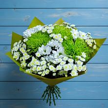 Букет цветов из:  Хризантемы в Бикине