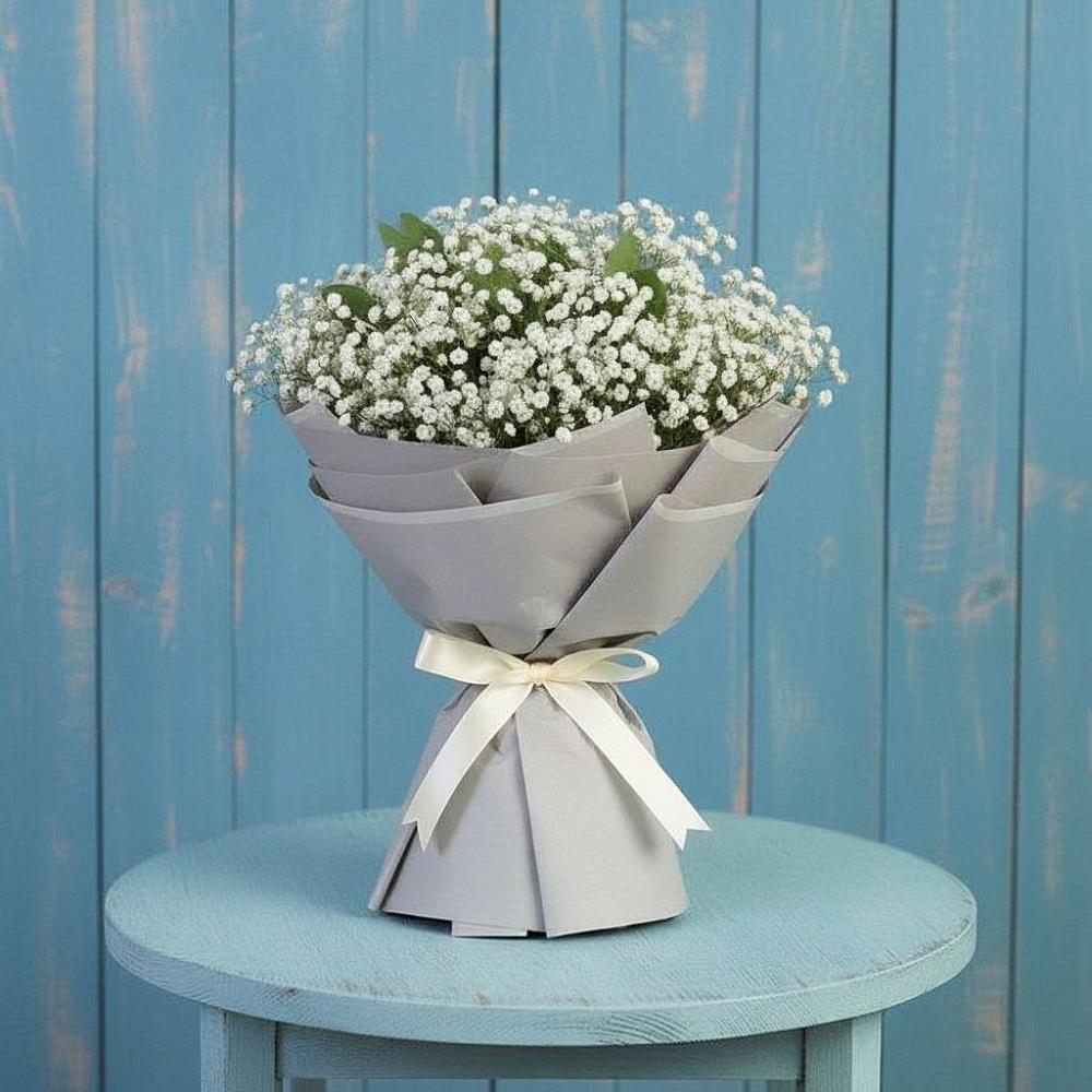 Букет цветов из: Гипсофила в Бикине