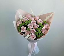 Букет цветов из:  Розы и Хризантемы #REPLACE_PRED# Бикине