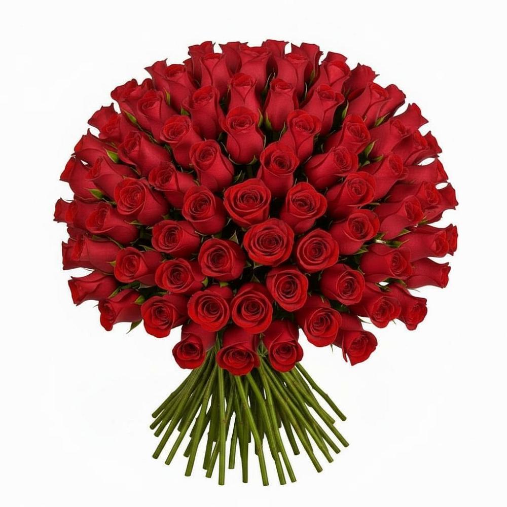 Букет Красные розы Чери Лав в Бикине