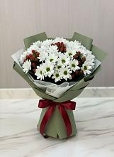Букет цветов из:  Хризантемы в Бикине