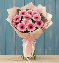 Букет цветов из:  Герберы в Бикине