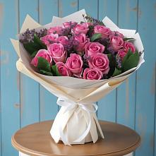 Букет цветов из:  Розы в Бикине